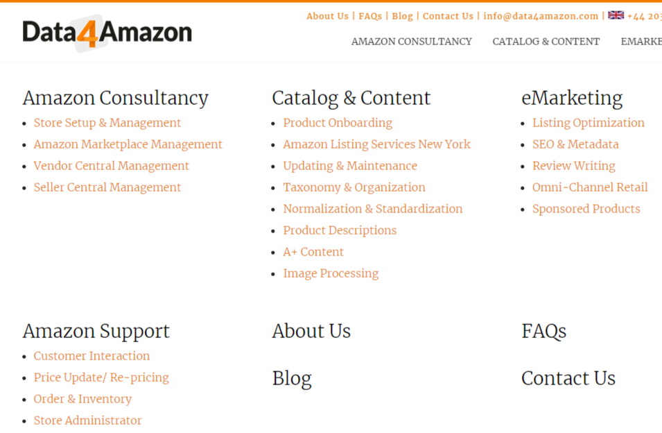 Exemplo de sitemap html dentro de um site